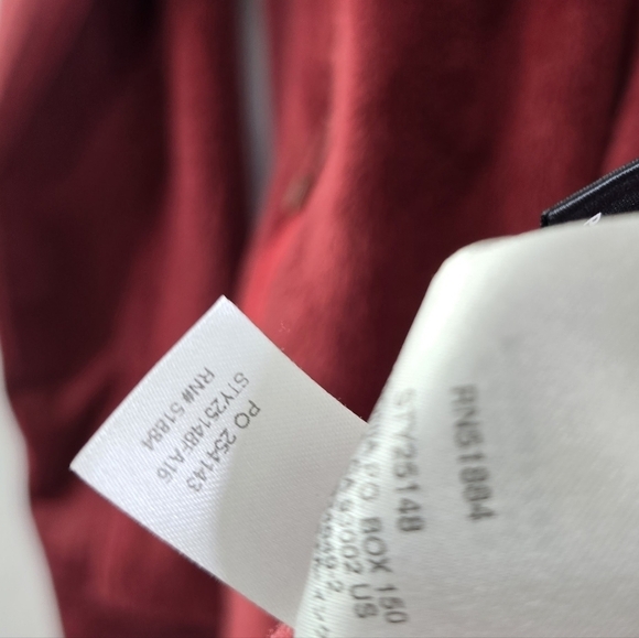 Patagonia Jacket Womens Small Red Fleece Full Zip Micro Grid R2 Regulator - Picture 12 of 14